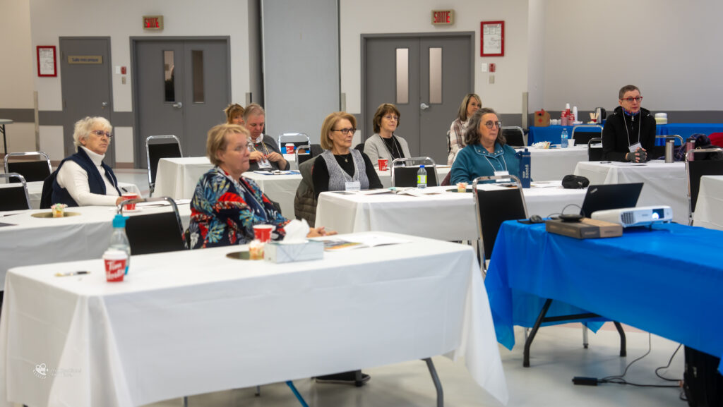 Participants dans la salle