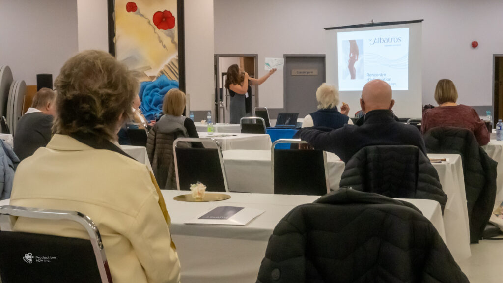 Participants dans la salle